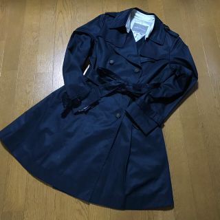 トランテアンソンドゥモード(31 Sons de mode)の超美品！半額以下！トランテアンソンドゥモード♡トレンチコート♡ネイビー(トレンチコート)