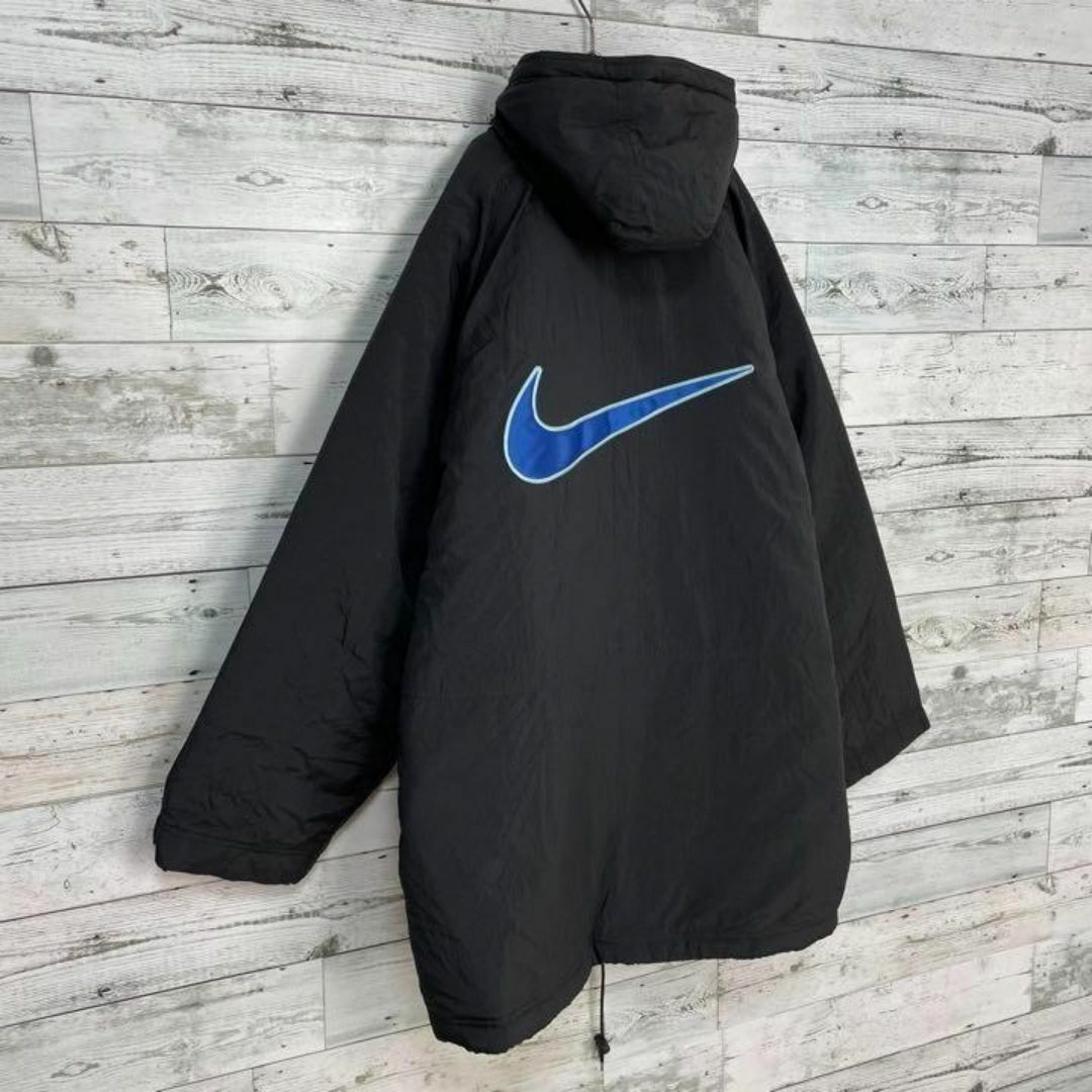 NIKE - 【入手困難】ナイキ☆バックビッグロゴ刺繍 ナイロン NIKE - 【入手困難】ナイキ☆バックビッグロゴ刺繍 ナイロン