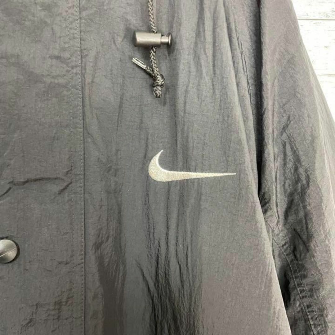 NIKE - 【入手困難】ナイキ☆バックビッグロゴ刺繍 ナイロン NIKE - 【入手困難】ナイキ☆バックビッグロゴ刺繍 ナイロン