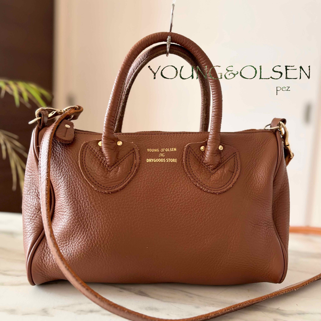 FRAMeWORK 探す 【YOUNG&OLSEN】 別注ミニボストンストラップ付き FRAMeWORK 探す 【YOUNG&OLSEN】 別注ミニボストンストラップ付き