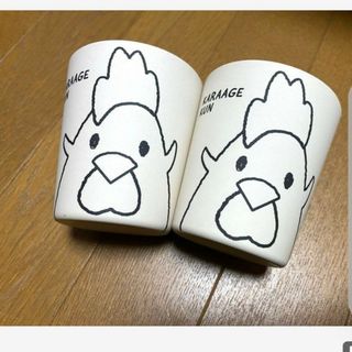 【非売品】LAWSON からあげクンタンブラー２個(グラス/カップ)