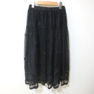 axes femme(ロングスカート ・ ブラック/黒色系)のフリマ axes femme(ロングスカート ・ ブラック/黒色系)のフリマ