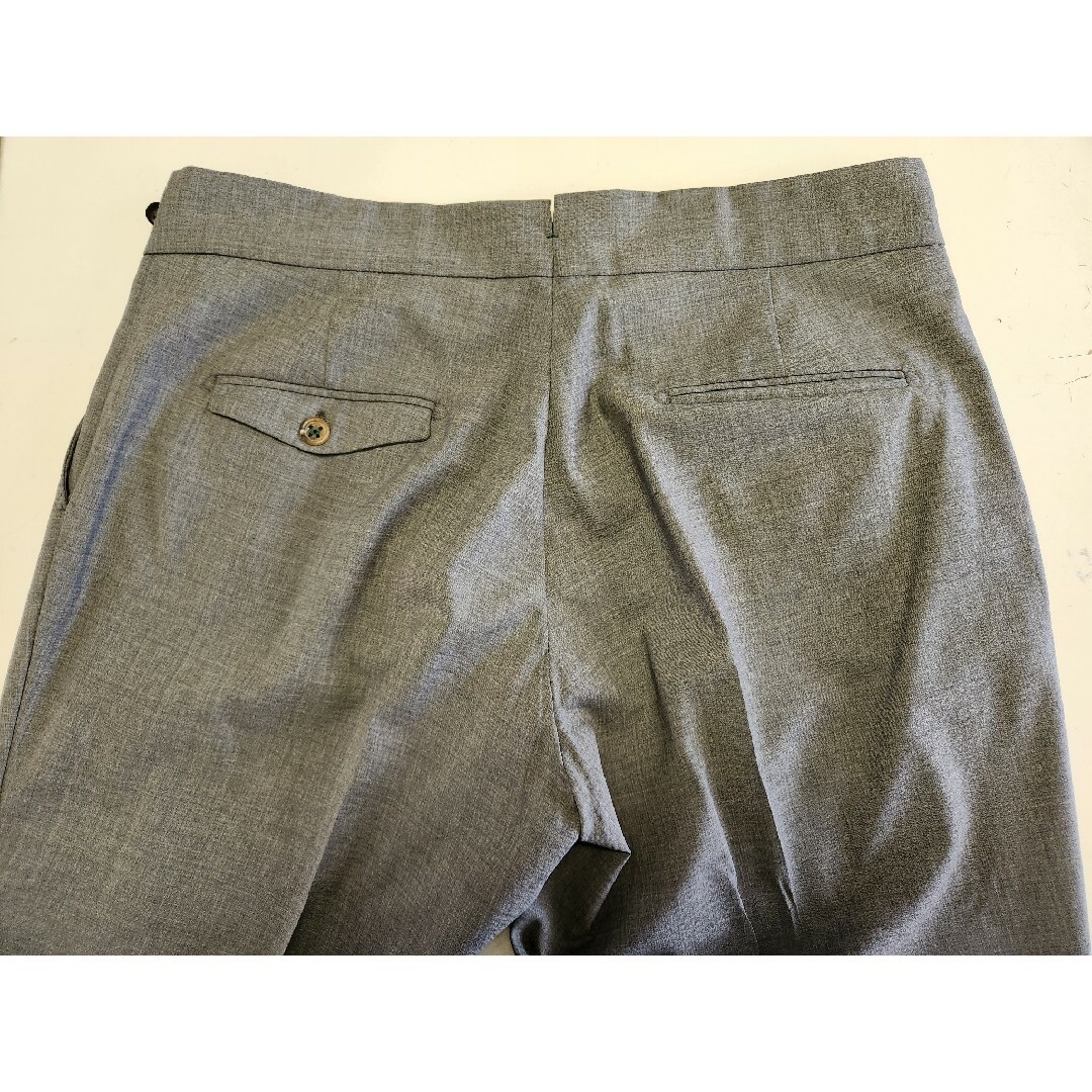 美品】ベルウィッチ SCOTCH GURKHA ライトグレー 50 春夏 美品】ベルウィッチ SCOTCH GURKHA ライトグレー 50 春夏
