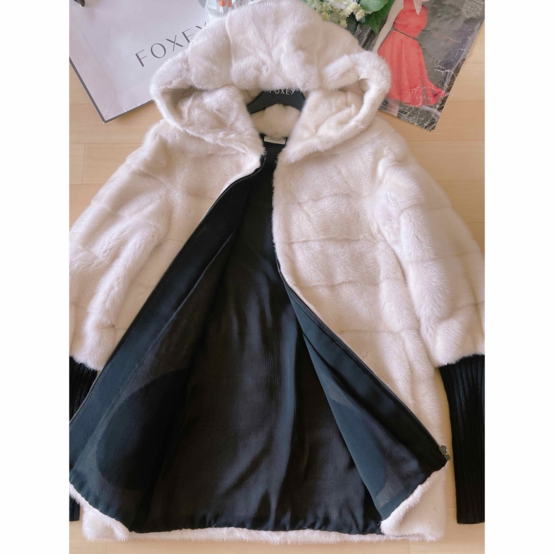 FOXEY - 新品同様!FOXEY ADEAMミンクファーショートコート FOXEY - 新品同様!FOXEY ADEAMミンクファーショートコート