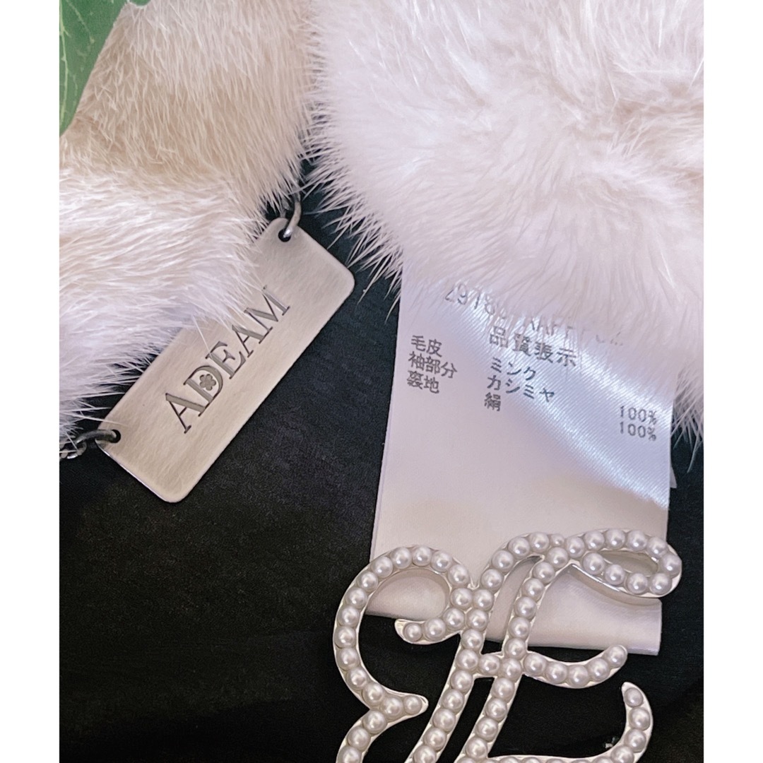 FOXEY - 新品同様!FOXEY ADEAMミンクファーショートコート FOXEY - 新品同様!FOXEY ADEAMミンクファーショートコート