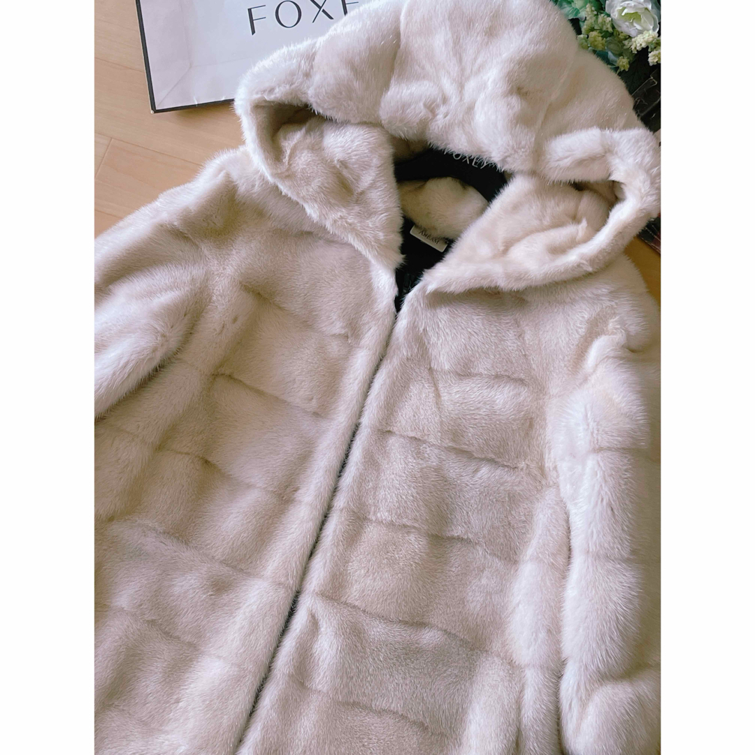 FOXEY - 新品同様!FOXEY ADEAMミンクファーショートコート FOXEY - 新品同様!FOXEY ADEAMミンクファーショートコート