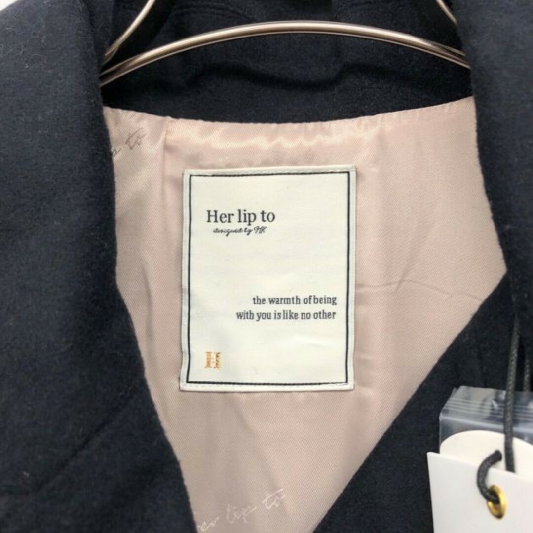 Her lip to - Mademoiselle 2Way Long Coatの通販 by H's shop Her lip to - Mademoiselle 2Way Long Coatの通販 by H's shop