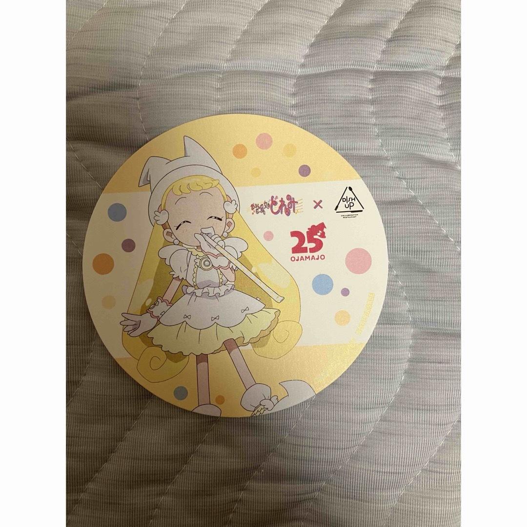 おジャ魔女どれみ カフェ コースター エンタメ/ホビーのおもちゃ/ぬいぐるみ(キャラクターグッズ)の商品写真
