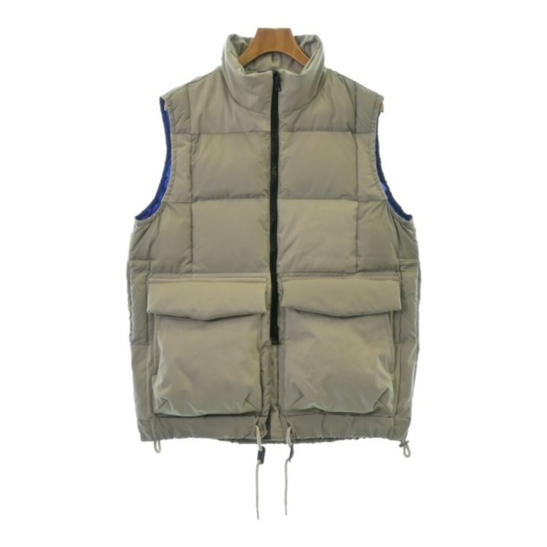 sacai - sacai サカイ ダウンジャケット/ダウンベスト 1(S位) カーキ系 【古着】【中古】