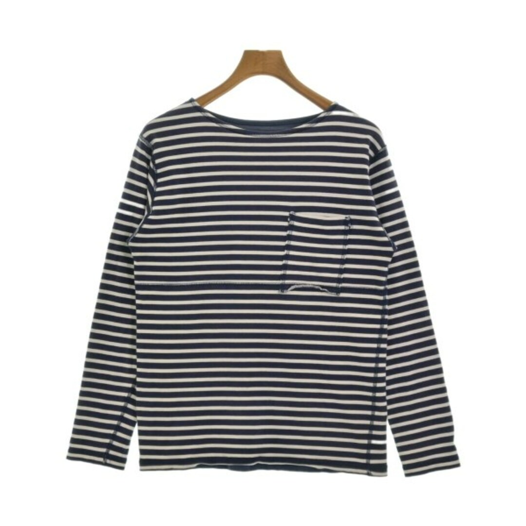 N.HOOLYWOOD - N.HOOLYWOOD Tシャツ・カットソー 36(S位) 紺x白