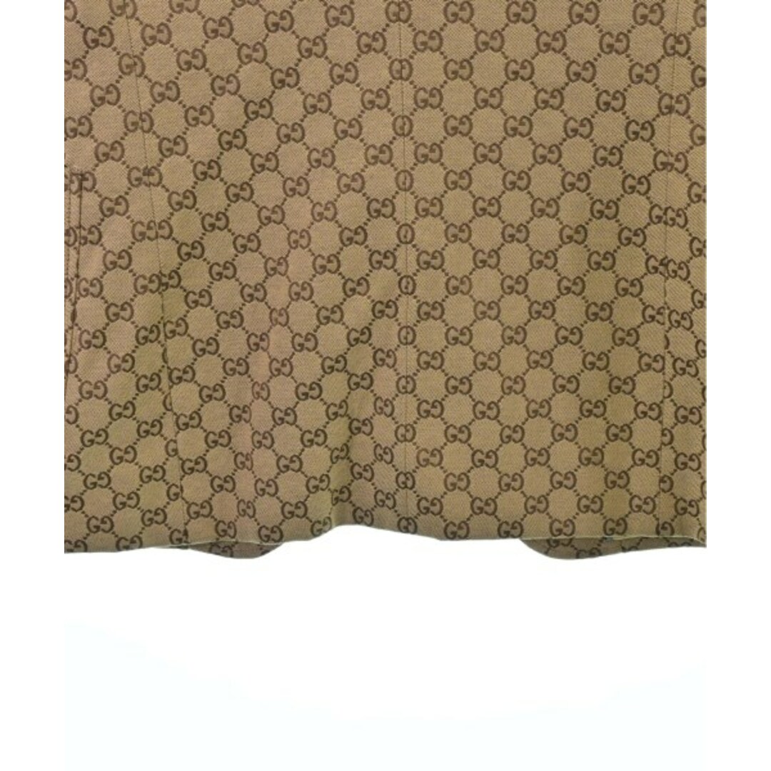 GUCCI - GUCCI グッチ テーラードジャケット 48(L位) ベージュx GUCCI - GUCCI グッチ テーラードジャケット 48(L位) ベージュx