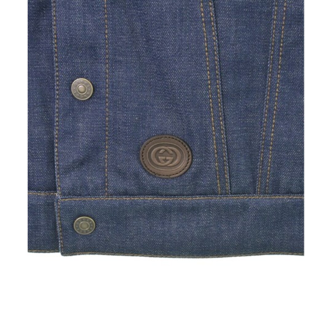 GUCCI - GUCCI グッチ デニムジャケット 46(M位) 青(デニム GUCCI - GUCCI グッチ デニムジャケット 46(M位) 青(デニム