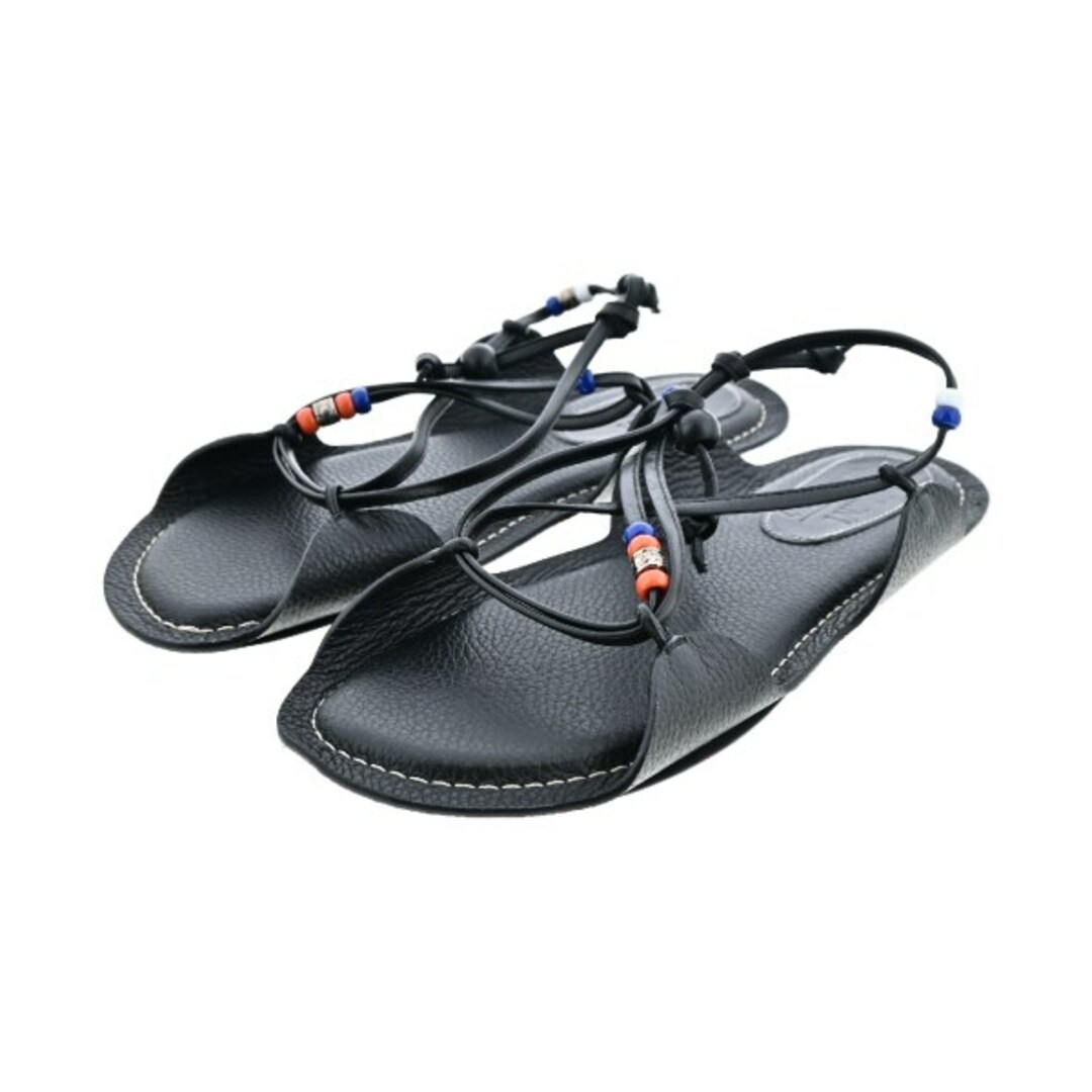 MARNI - MARNI マルニ サンダル EU41(26cm位) 黒 【古着】【中古 MARNI - MARNI マルニ サンダル EU41(26cm位) 黒 【古着】【中古
