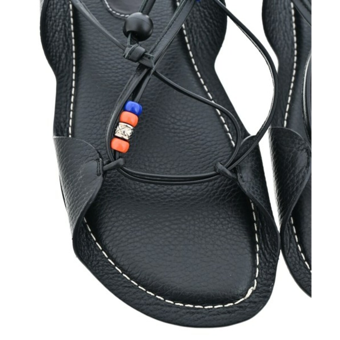 MARNI - MARNI マルニ サンダル EU41(26cm位) 黒 【古着】【中古 MARNI - MARNI マルニ サンダル EU41(26cm位) 黒 【古着】【中古