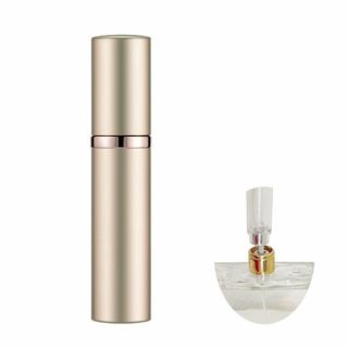 【js97-6-w】シャンパンゴールド アトマイザー 改良版 香水5ml 高級感(その他)