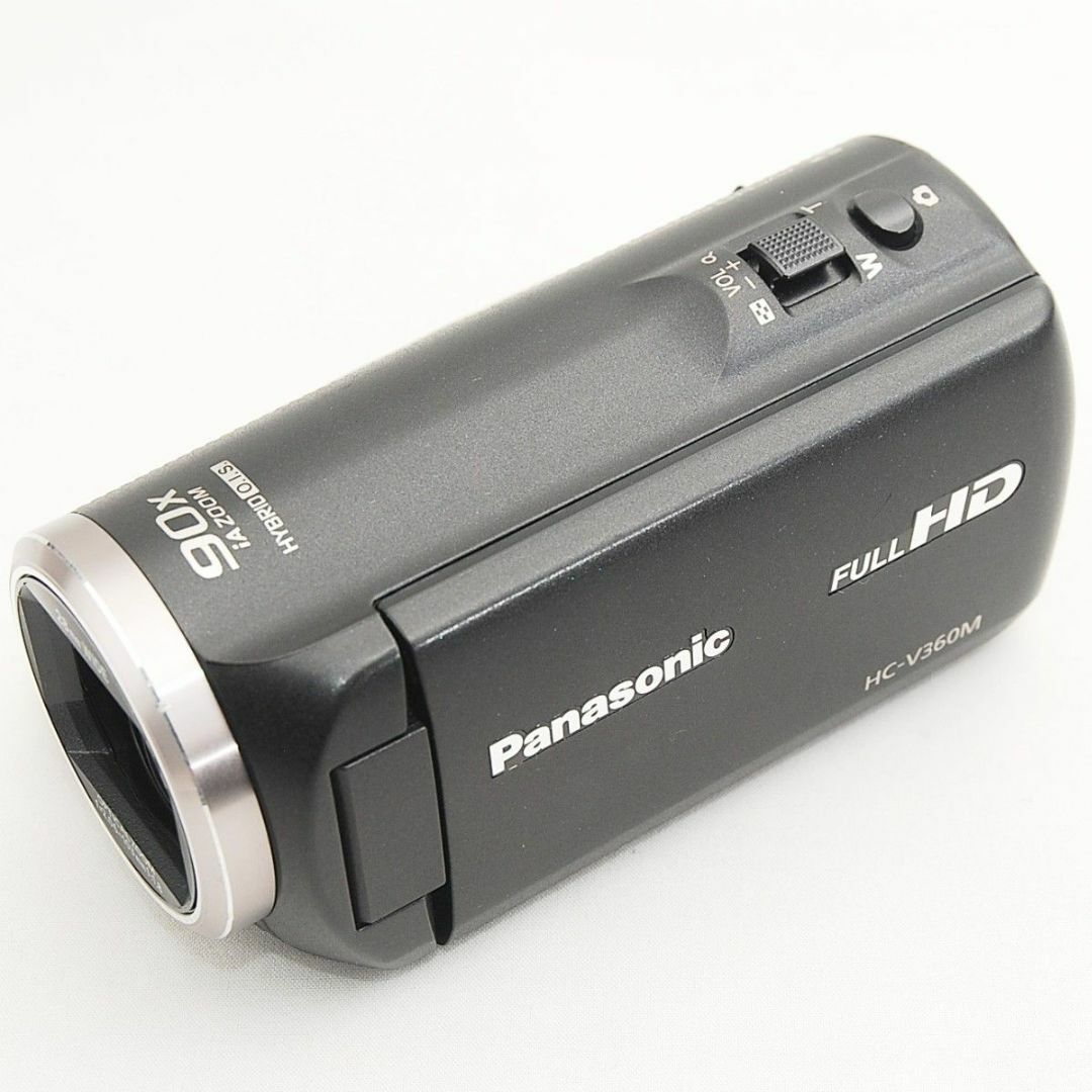 パナソニック Panasonic HC-V360M ブラック 高倍率iAズーム90倍 パナソニック Panasonic HC-V360M ブラック 高倍率iAズーム90倍