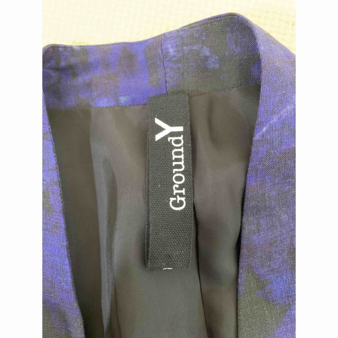 Ground Y - ほぼ未使用 ground y 23SS 花柄リネンジャケット Ground Y - ほぼ未使用 ground y 23SS 花柄リネンジャケット