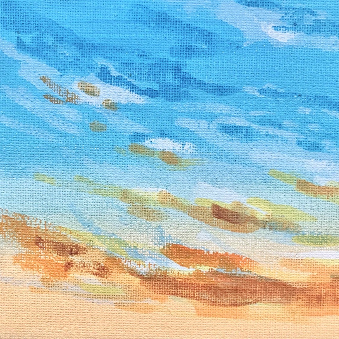 sunset*4号キャンバス 絵画 原画 風景画 海 空 夕日 沖縄 sunset*4号キャンバス 絵画 原画 風景画 海 空 夕日 沖縄