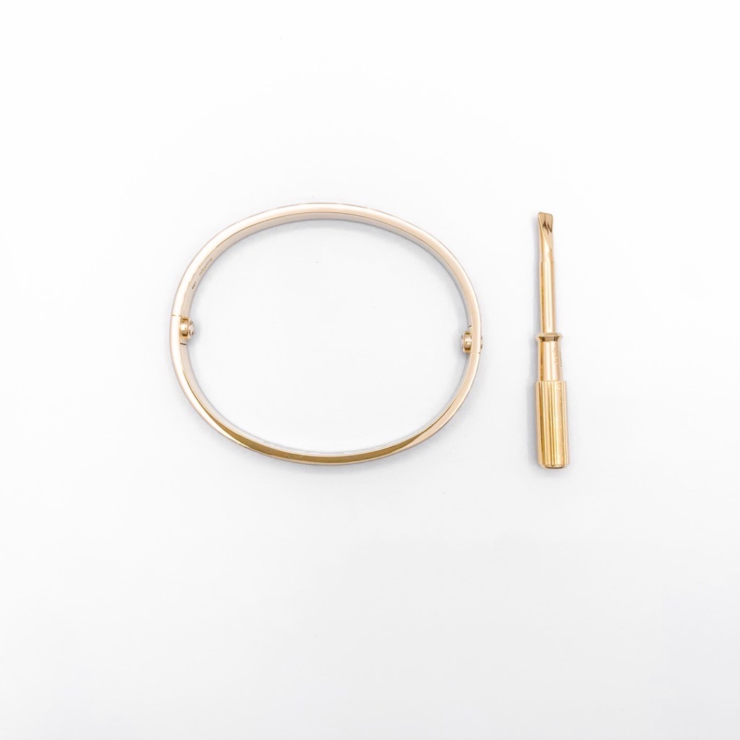 Cartier - 【保証書付】カルティエ ラブブレス #17 新型 YG Cartier - 【保証書付】カルティエ ラブブレス #17 新型 YG