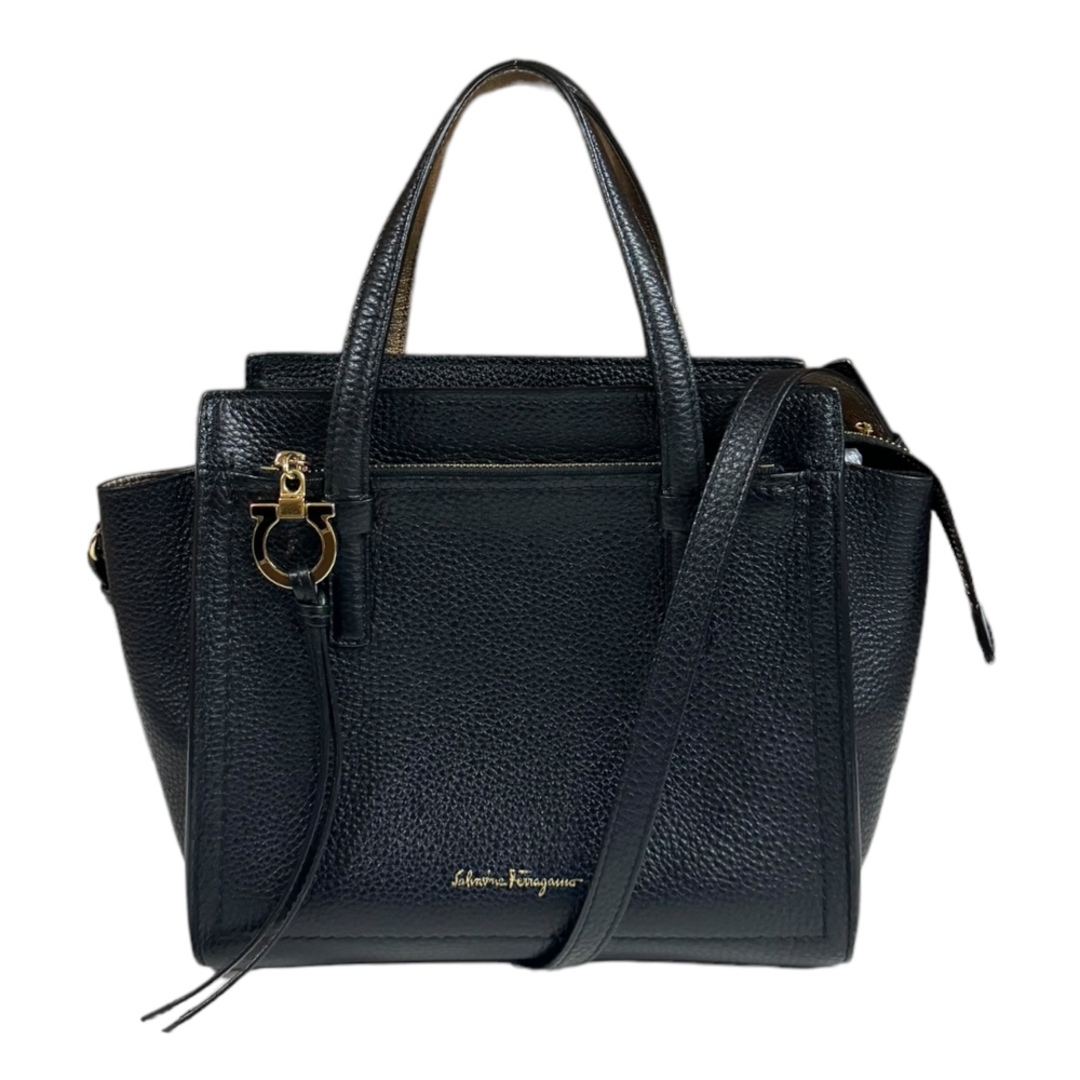 Salvatore Ferragamo - サルヴァトーレフェラガモ エイミー ショルダーバッグ レザー 21F478　714074 ブラック レディース Salvatore Ferragamo  中古