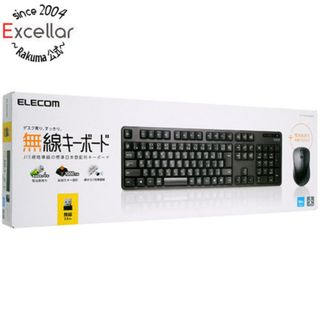 エレコム(ELECOM)のELECOM　ワイヤレスキーボード　TK-FDM106MBK(PC周辺機器)