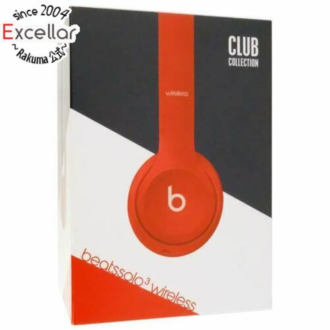 Beats by Dr Dre(ビーツバイドクタードレ)のbeats by dr.dre ヘッドホン solo3 wireless Club Collection MV8T2PA/A クラブレッド スマホ/家電/カメラのオーディオ機器(ヘッドフォン/イヤフォン)の商品写真