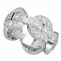 Cartier カルティエ ダイヤ イマリア リング 750 K18 WG ホワイトゴールド 日本サイズ約7号 #47【送料無料】指輪【中古】32290442