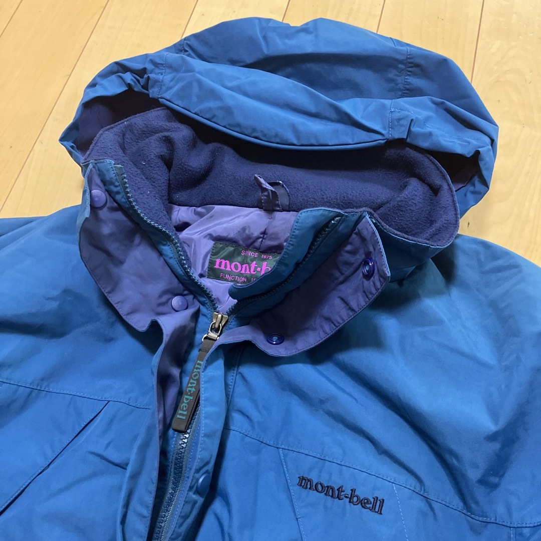 mont bell - mont-bell モンベル 中綿ジャケット 旧タグ ブルー mont bell - mont-bell モンベル 中綿ジャケット 旧タグ ブルー