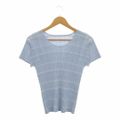 美品 ISSEYMIYAKE イッセイミヤケ プリーツブリーズ カットソー 3 ポリエステル100% 半袖 レディース AT695A27