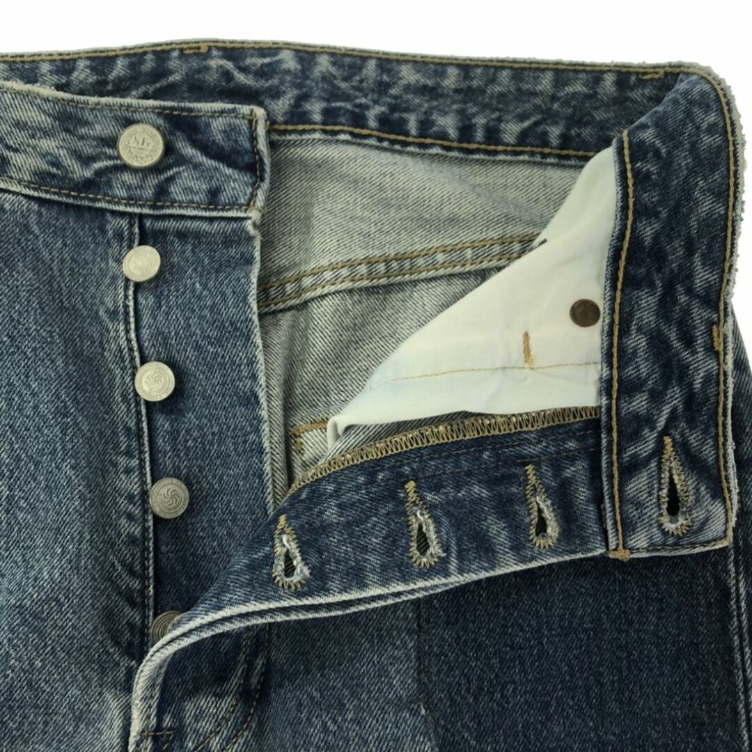 美品 VETEMENTS ヴェトモン WSS193008 再構築デニムパンツ (160 美品 VETEMENTS ヴェトモン WSS193008 再構築デニムパンツ (160