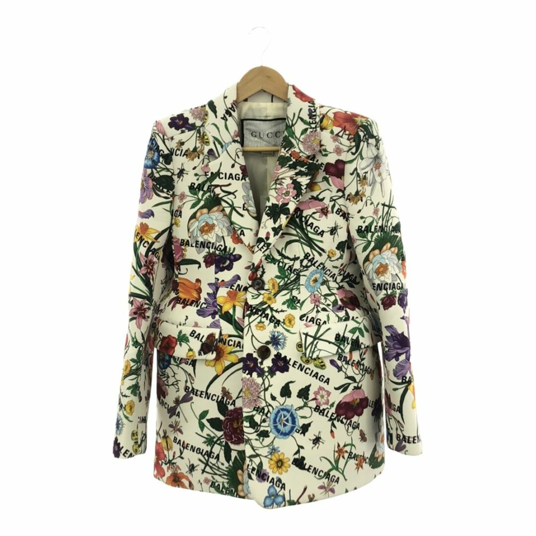 GUCCI - 美品 GUCCI グッチ 676217 ZAH8C テーラードジャケット GUCCI - 美品 GUCCI グッチ 676217 ZAH8C テーラードジャケット