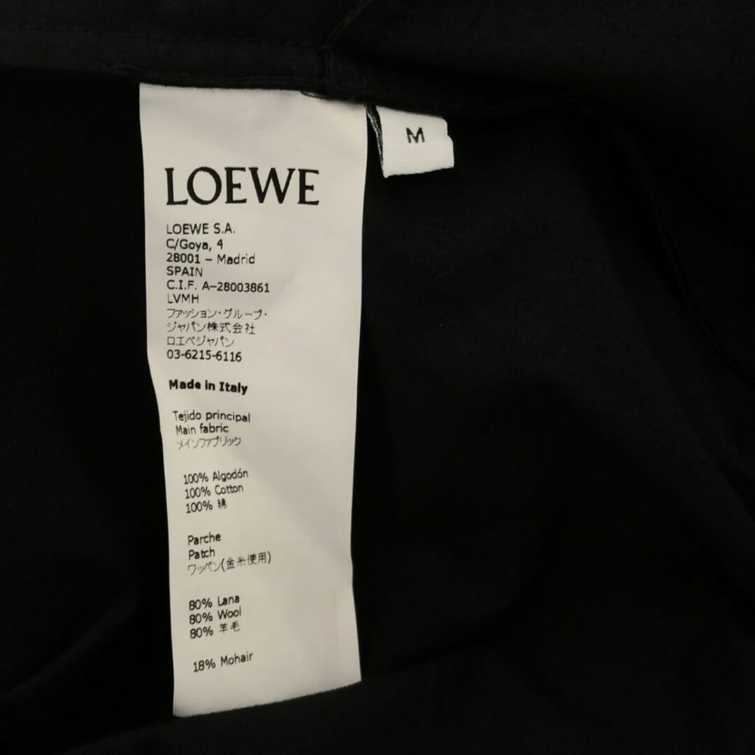 LOEWE - 美品 LOEWE ロエベ S2109180GA シャツワンピース 38 LOEWE - 美品 LOEWE ロエベ S2109180GA シャツワンピース 38