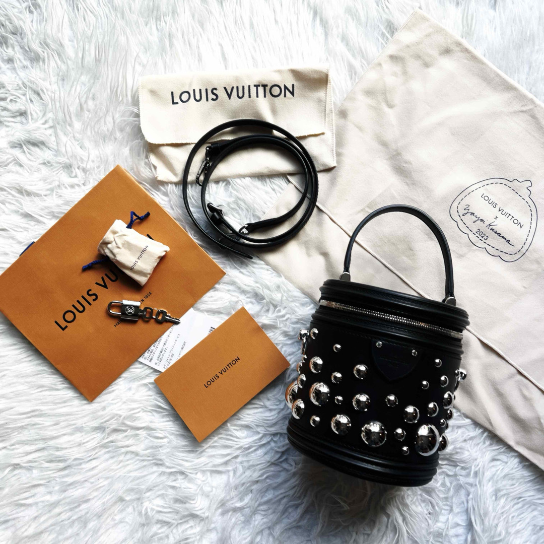 LOUIS VUITTON - 極美品 LOUISVUITTON ヴィトン カンヌ 草間彌生 LOUIS VUITTON - 極美品 LOUISVUITTON ヴィトン カンヌ 草間彌生