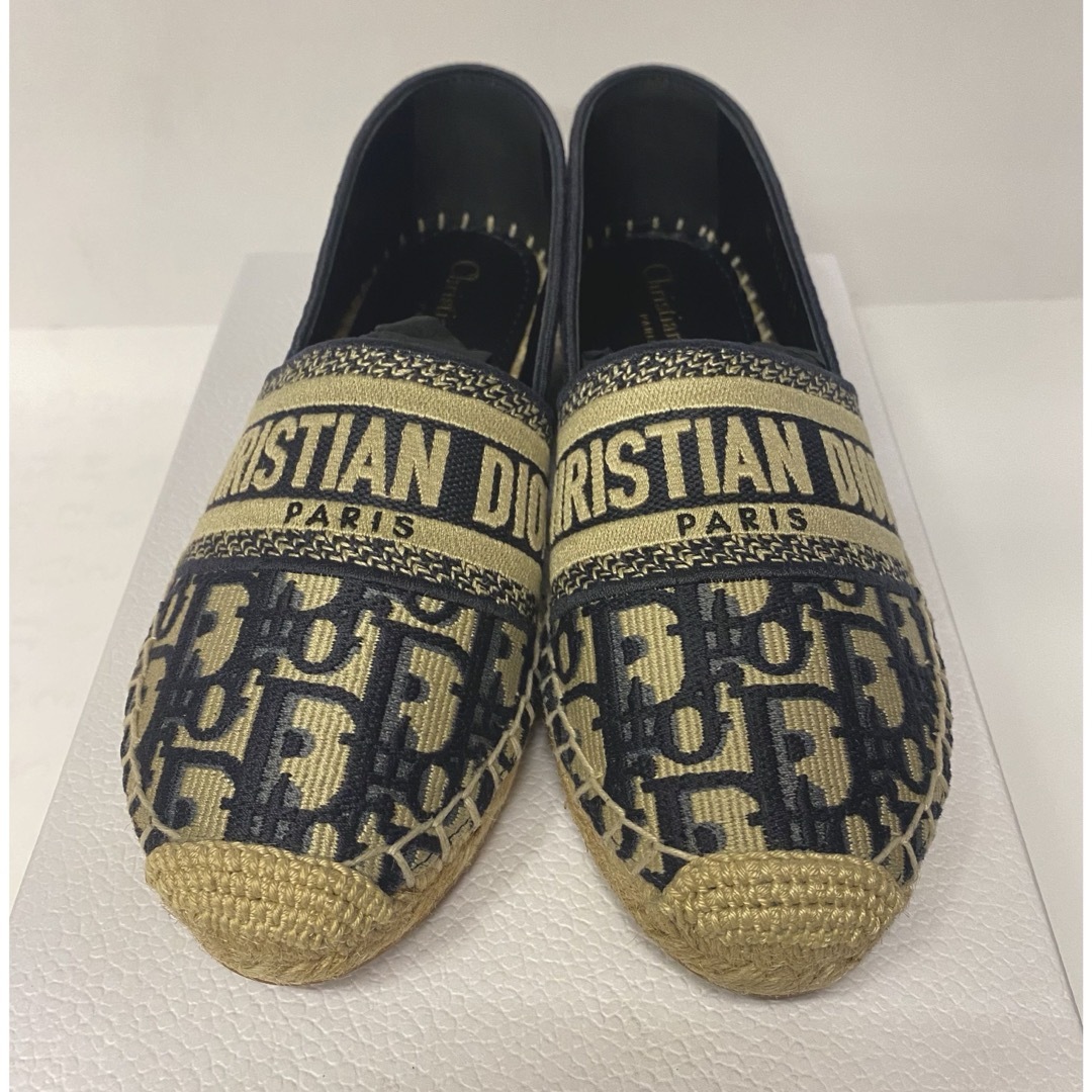 Dior - 新品 定価10.5万 DIOR エスパドリーユ スリッポン Dior - 新品 定価10.5万 DIOR エスパドリーユ スリッポン