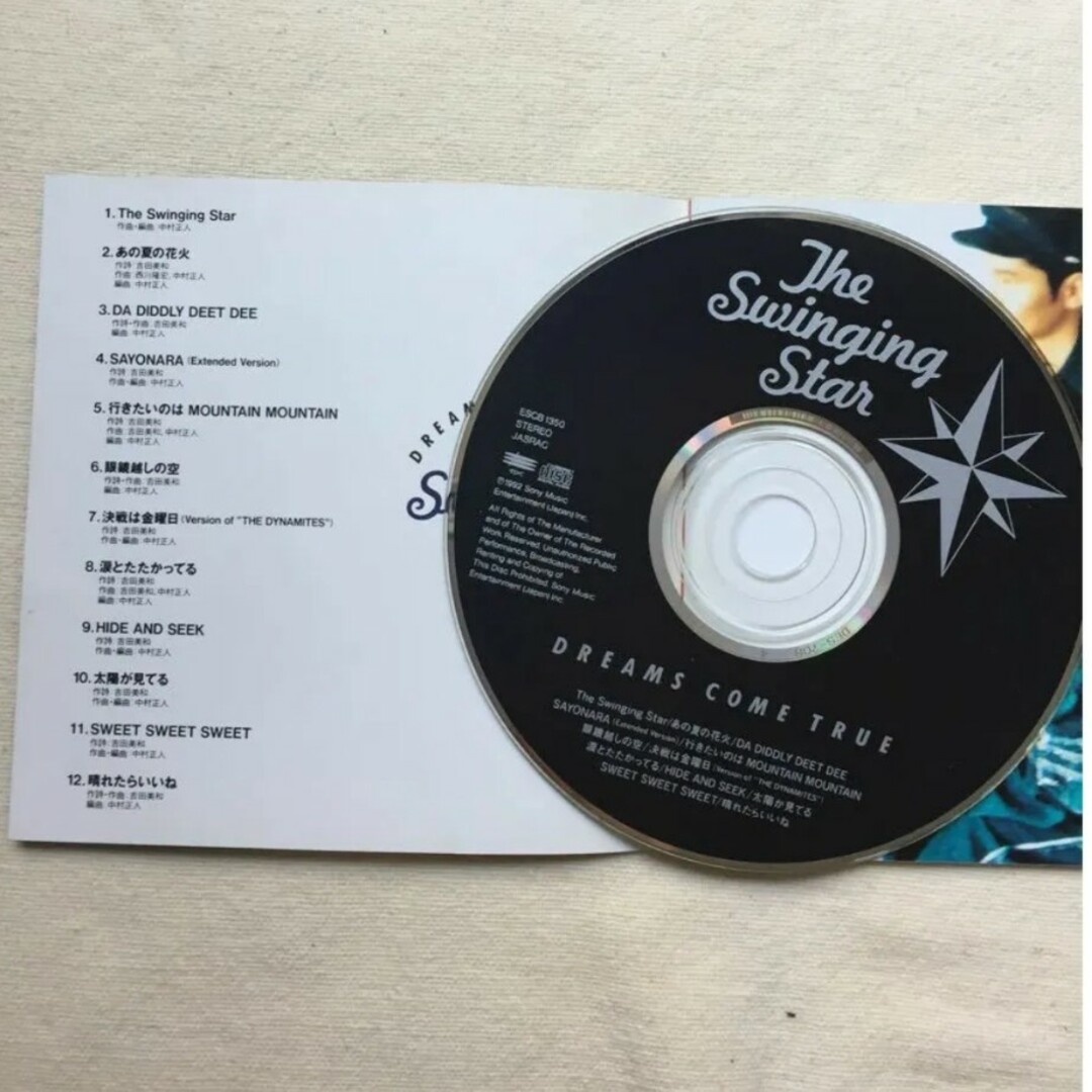 DREAMS COME TRUE ドリカム CDアルバム ザスウィンギングスター エンタメ/ホビーのCD(ポップス/ロック(邦楽))の商品写真