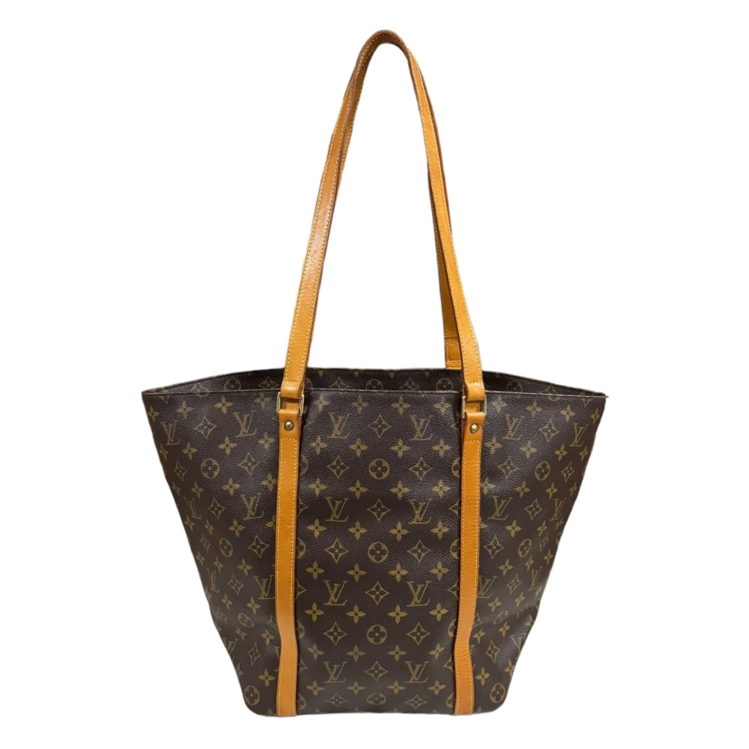 LOUIS VUITTON - ルイヴィトン サックショッピング モノグラム トートバッグ モノグラムキャンバス M51110 ブラウン ユニセックス LOUIS VUITTON  中古