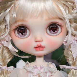 カスタムブライス 海外作家様 プリンセス ピンク お嬢様 きれい フルセット(人形)