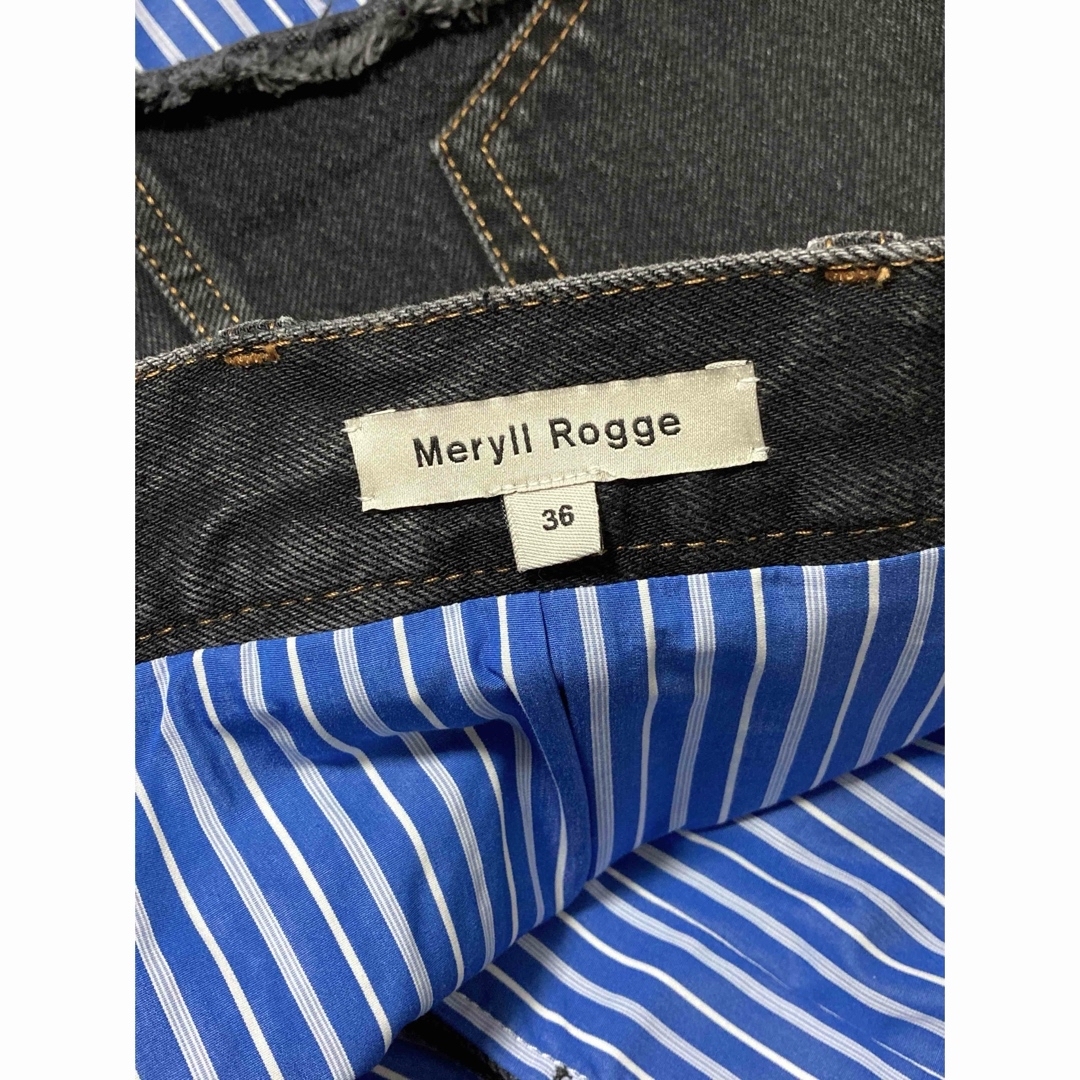 meryll rogge ラップ デニム スカート メリルロッゲ 36の通販 by meryll rogge ラップ デニム スカート メリルロッゲ 36の通販 by