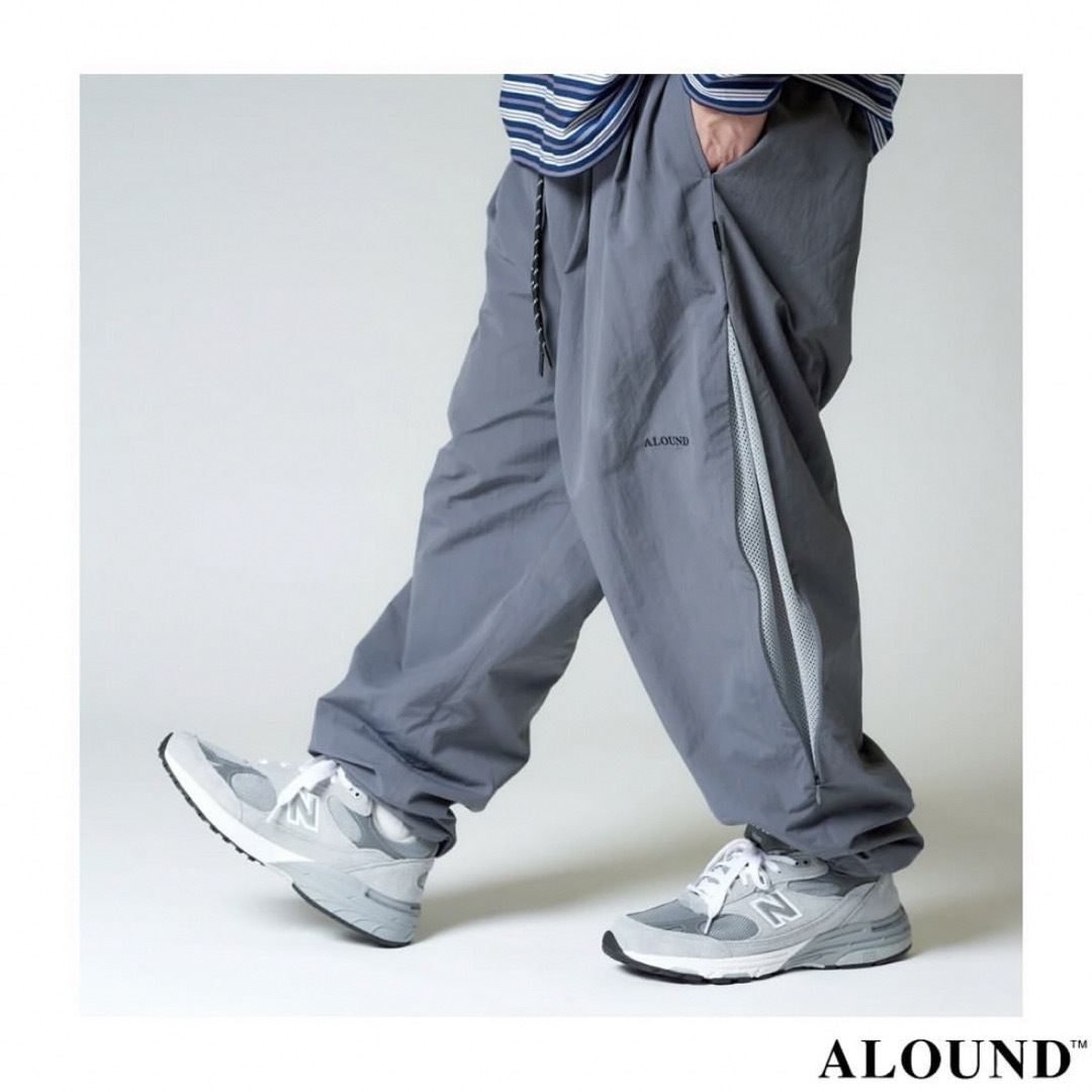 ALOUND TWOTUCK TAPERED NYLON PANTS パンツ パンツ ALOUND TWOTUCK TAPERED NYLON PANTS パンツ パンツ