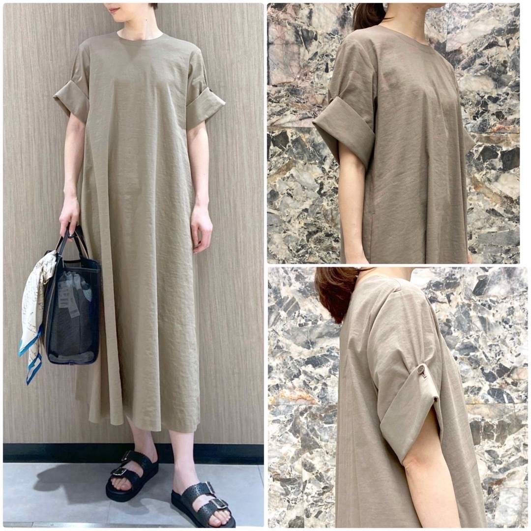 Theory luxe - theory luxe CRUNCH ロングワンピース APRI 38の Theory luxe - theory luxe CRUNCH ロングワンピース APRI 38の