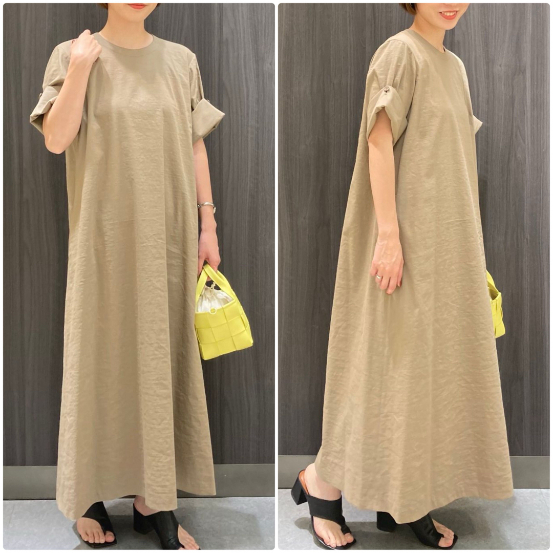 Theory luxe - theory luxe CRUNCH ロングワンピース APRI 38の Theory luxe - theory luxe CRUNCH ロングワンピース APRI 38の