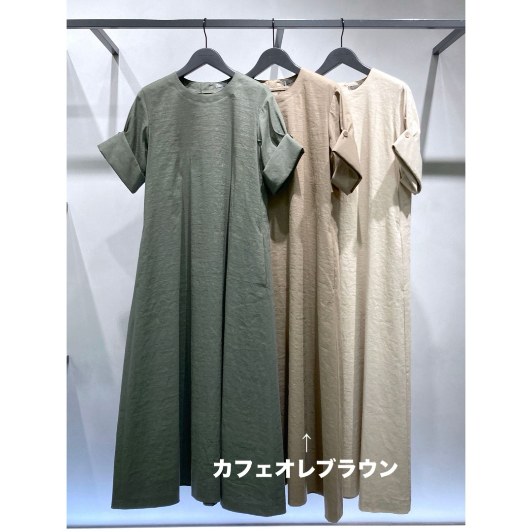 Theory luxe - theory luxe CRUNCH ロングワンピース APRI 38の Theory luxe - theory luxe CRUNCH ロングワンピース APRI 38の