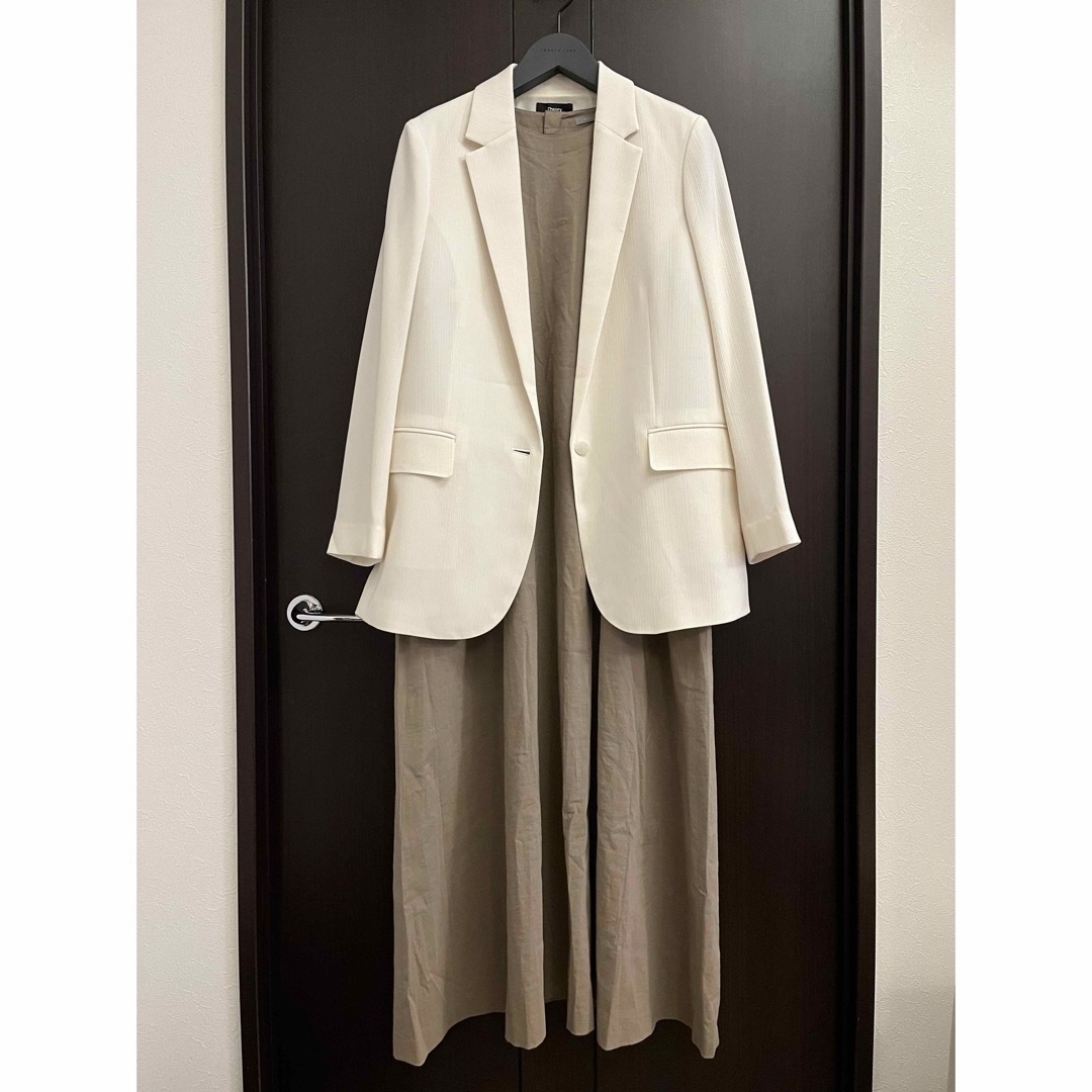 Theory luxe - theory luxe CRUNCH ロングワンピース APRI 38の Theory luxe - theory luxe CRUNCH ロングワンピース APRI 38の