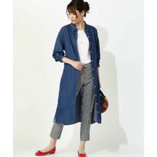 エヌナチュラルビューティーベーシック(N.Natural beauty basic)の【定価7480円☆】ナチュラルビューティーベーシック ギンガムチェック パンツ(カジュアルパンツ)