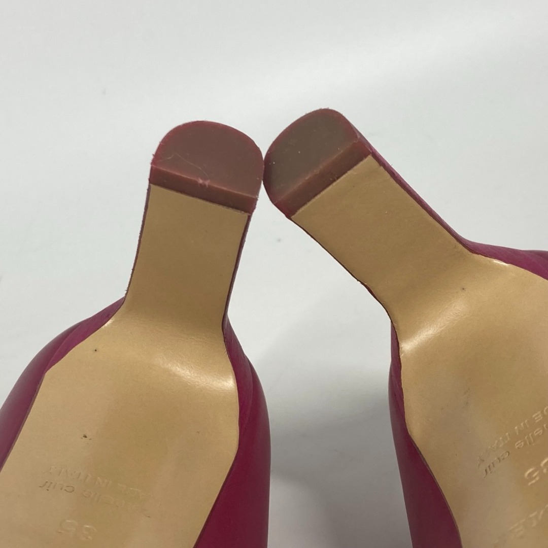 エルメス HERMES 靴 シューズ ヒール パンプス レザー ピンク 美品 エルメス HERMES 靴 シューズ ヒール パンプス レザー ピンク 美品