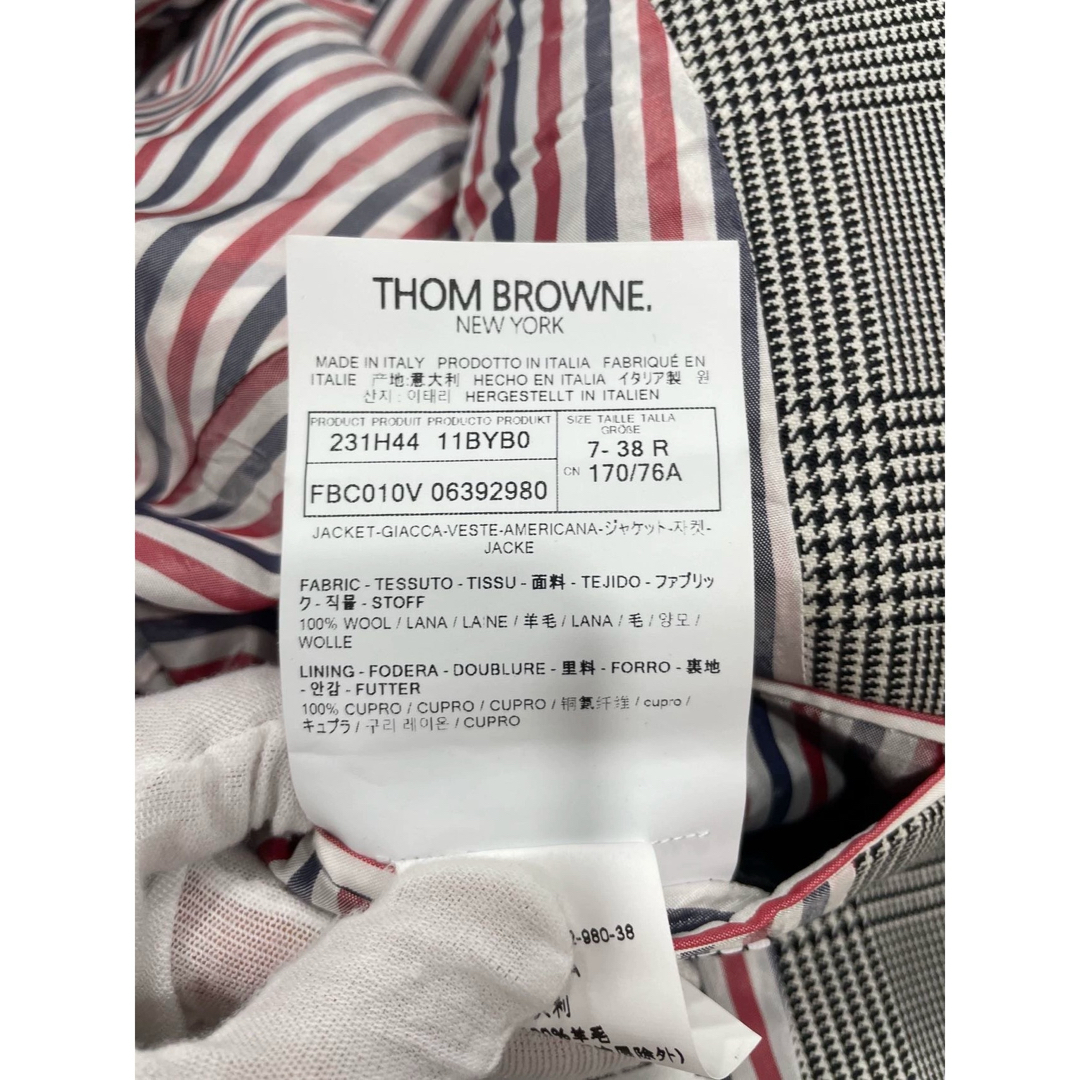 THOM BROWNE - レア!38SトムブラウンTHOM BROWNEツイード THOM BROWNE - レア!38SトムブラウンTHOM BROWNEツイード