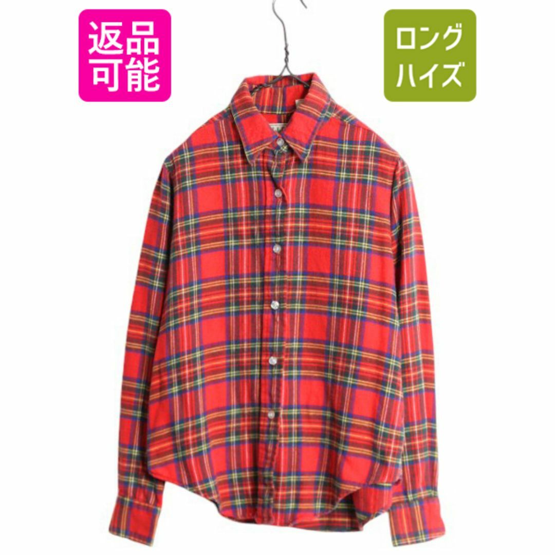 半額 福袋の通販 L.L.Bean - 80s エルエルビーン チェック 長袖 フランネル 女性用