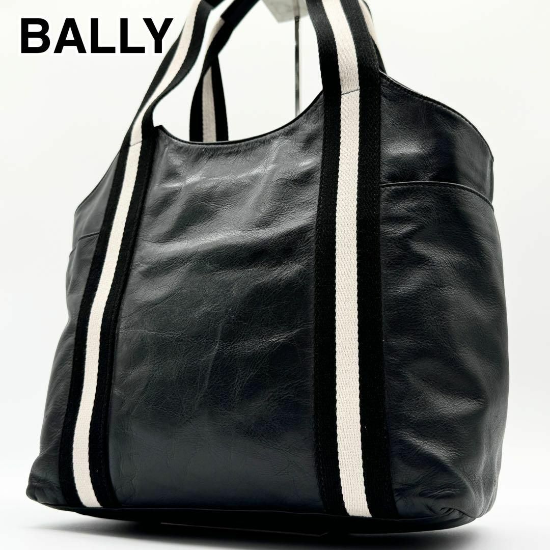 美品✨BALLY バリー トートバッグ レザー トレイン 美品✨BALLY バリー トートバッグ レザー トレイン