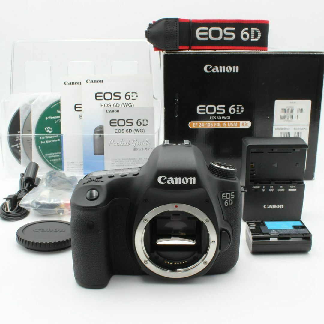 ショット数205 【極美品】 Canon キヤノン EOS 6D ボディ ショット数205 【極美品】 Canon キヤノン EOS 6D ボディ
