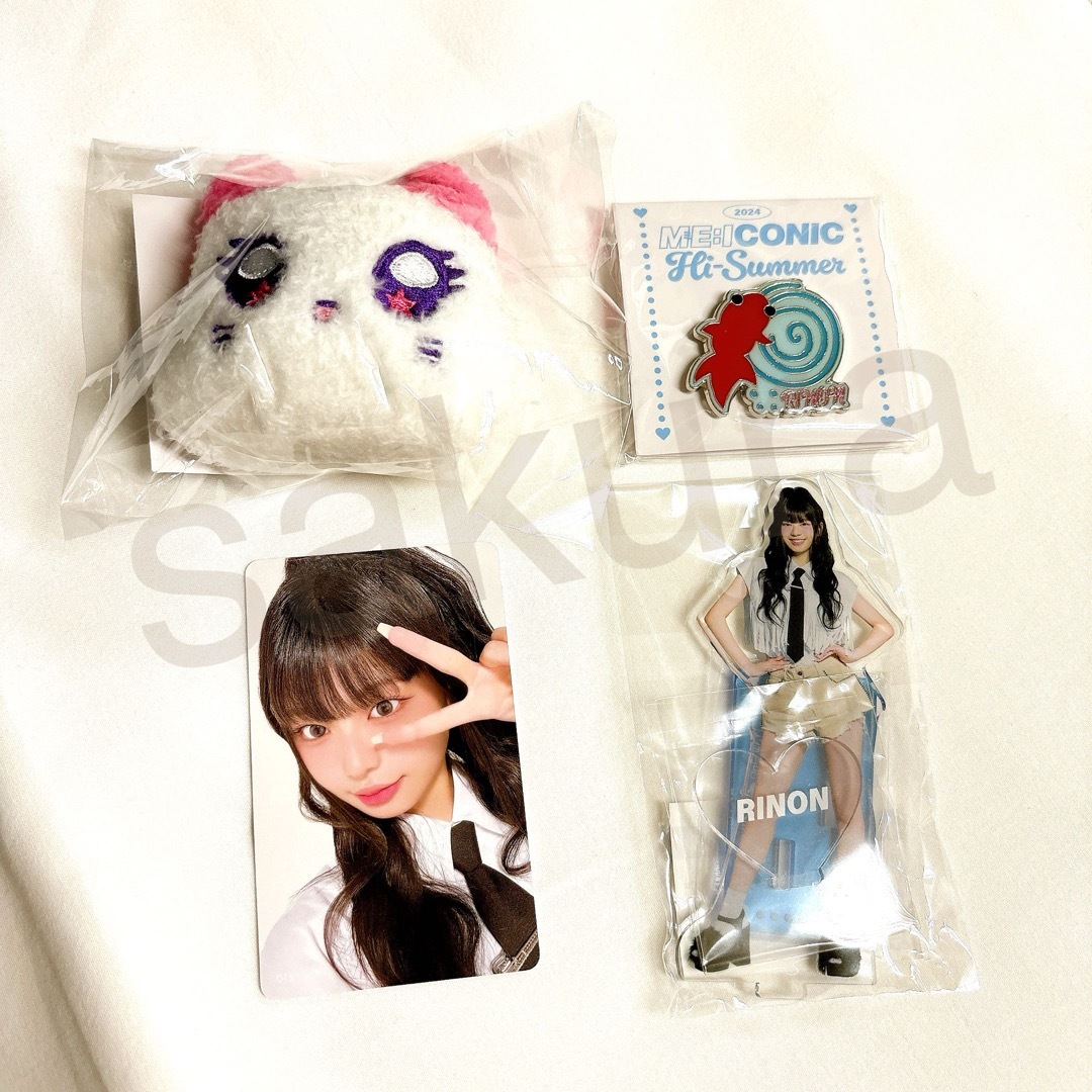 ME:I CONIC Hi-Summer グッズ4点セット 村上璃杏 RINON ME:I CONIC Hi-Summer グッズ4点セット 村上璃杏 RINON